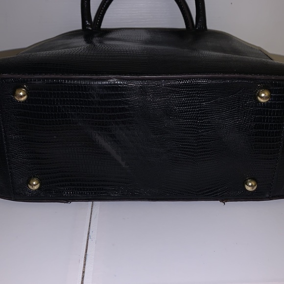 Anne Klein prude, black with leopard print - Picture 5 of 5